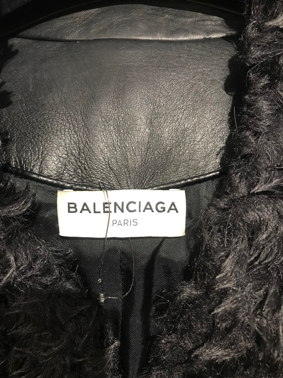 Manteau Balenciaga Shearling T.36