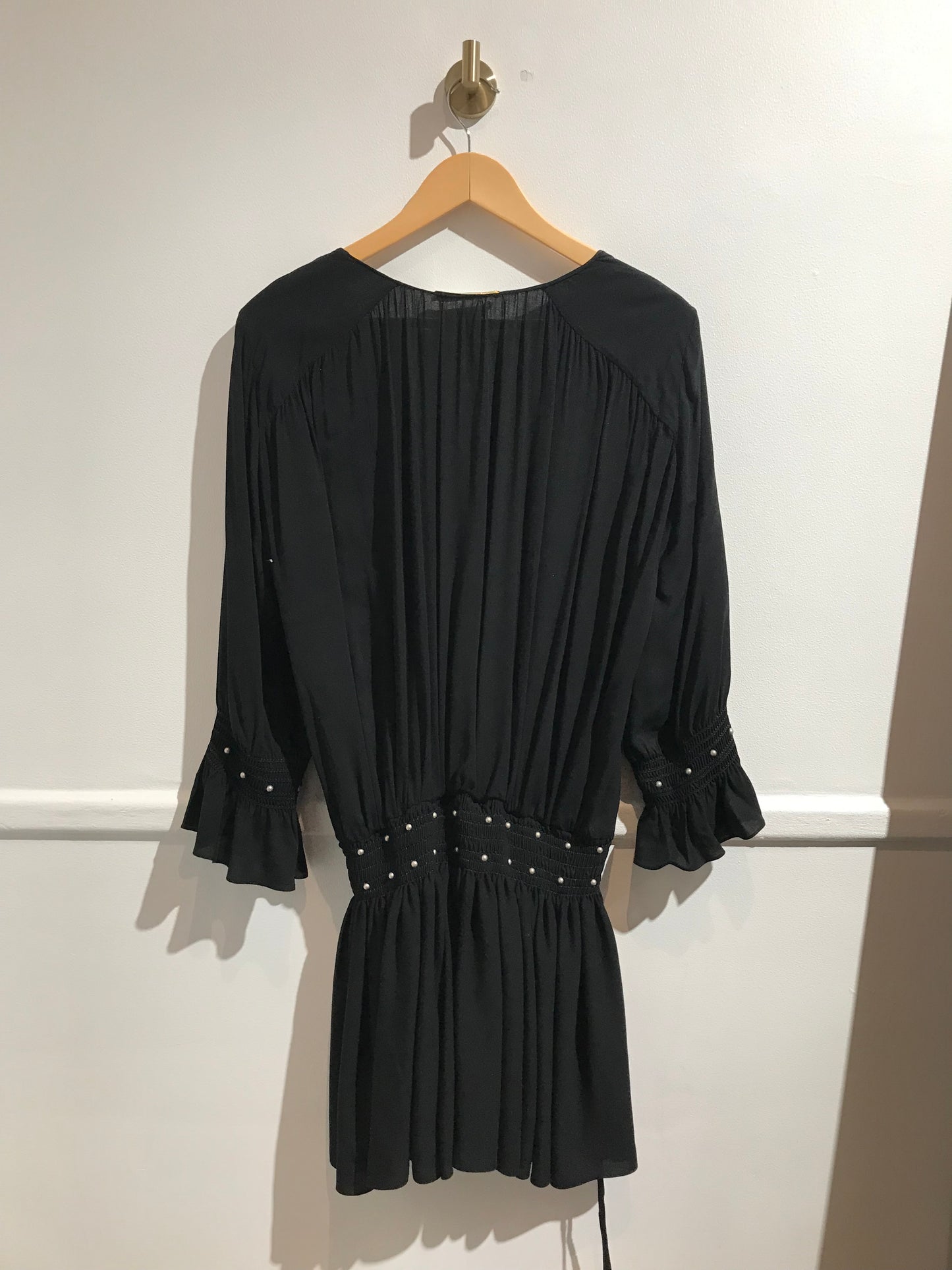 Robe Saint Laurent noire T.34