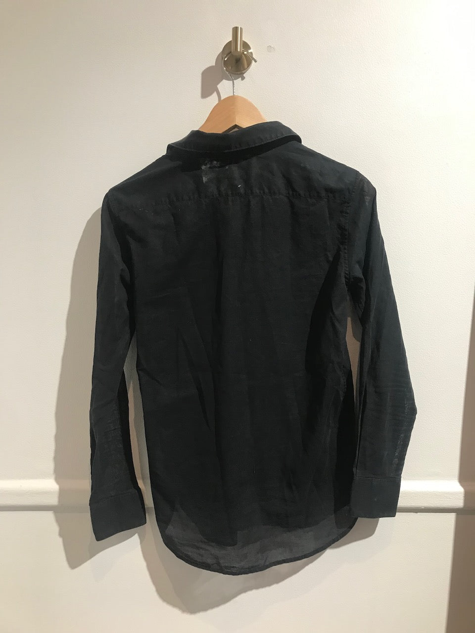 Chemise Saint Laurent noire T.38