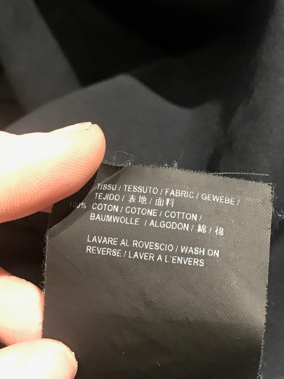 Chemise Saint Laurent noire T.38