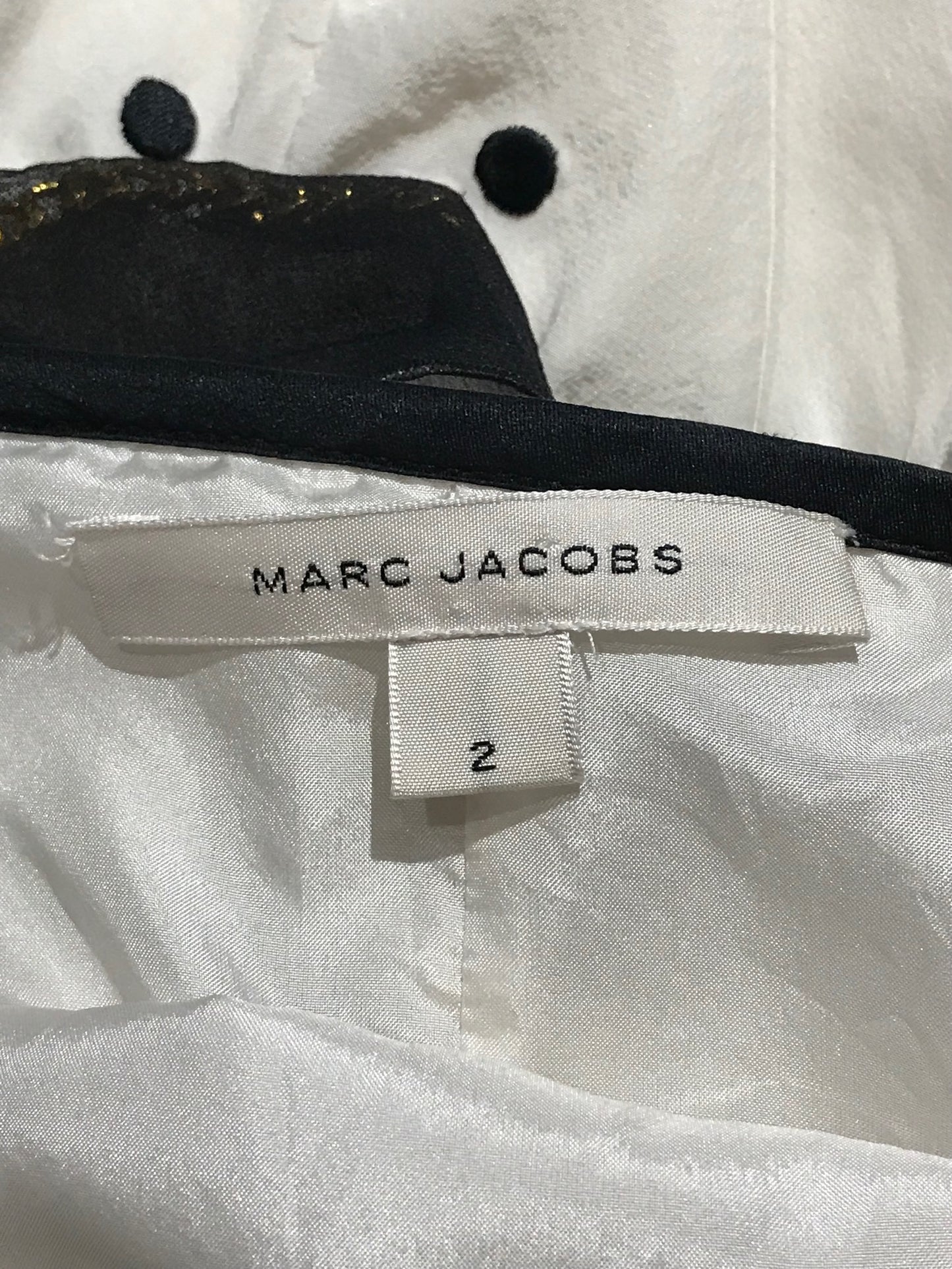 Robe Marc Jacobs blanche T.2