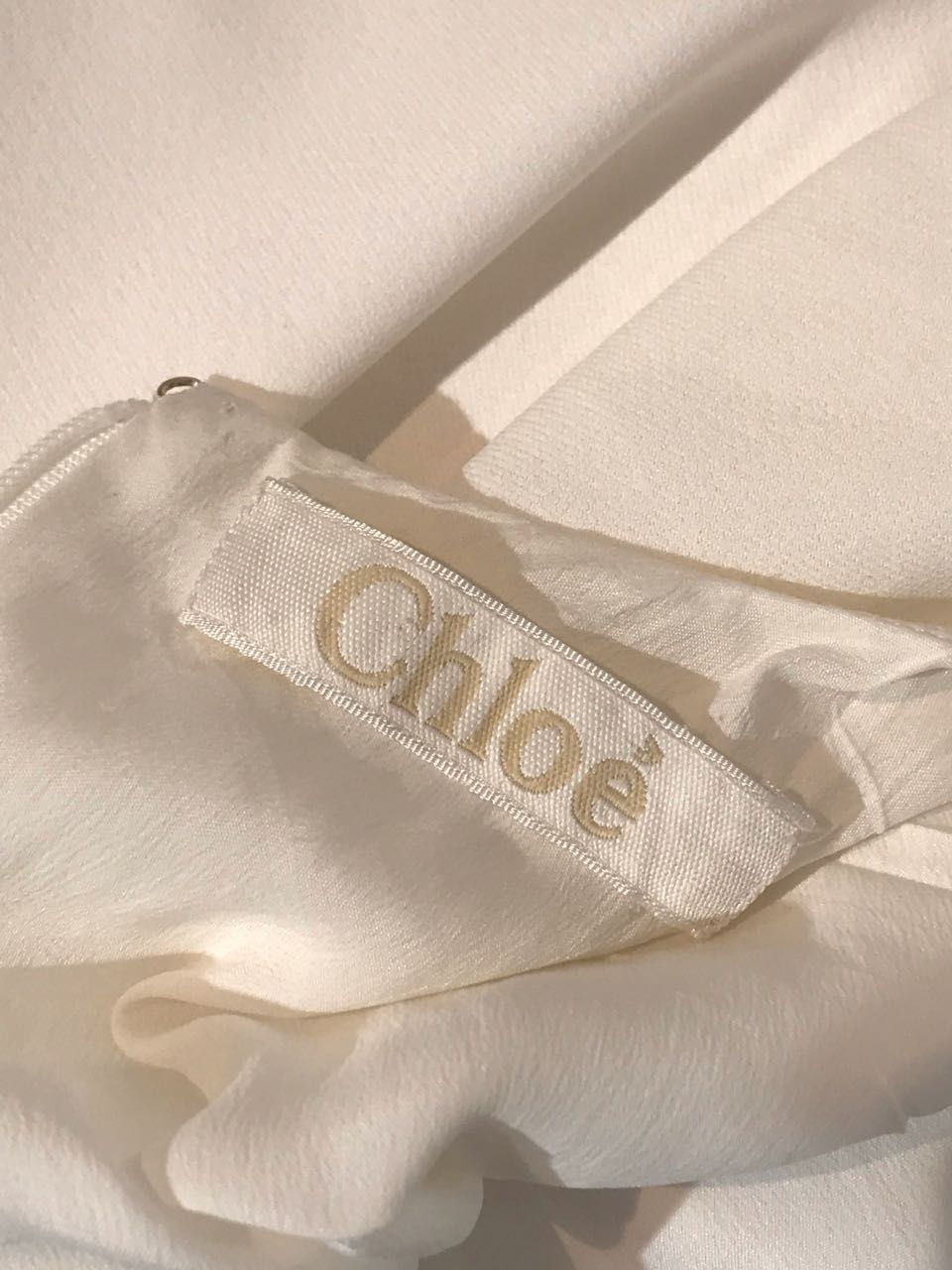 Robe Chloé blanche T.38