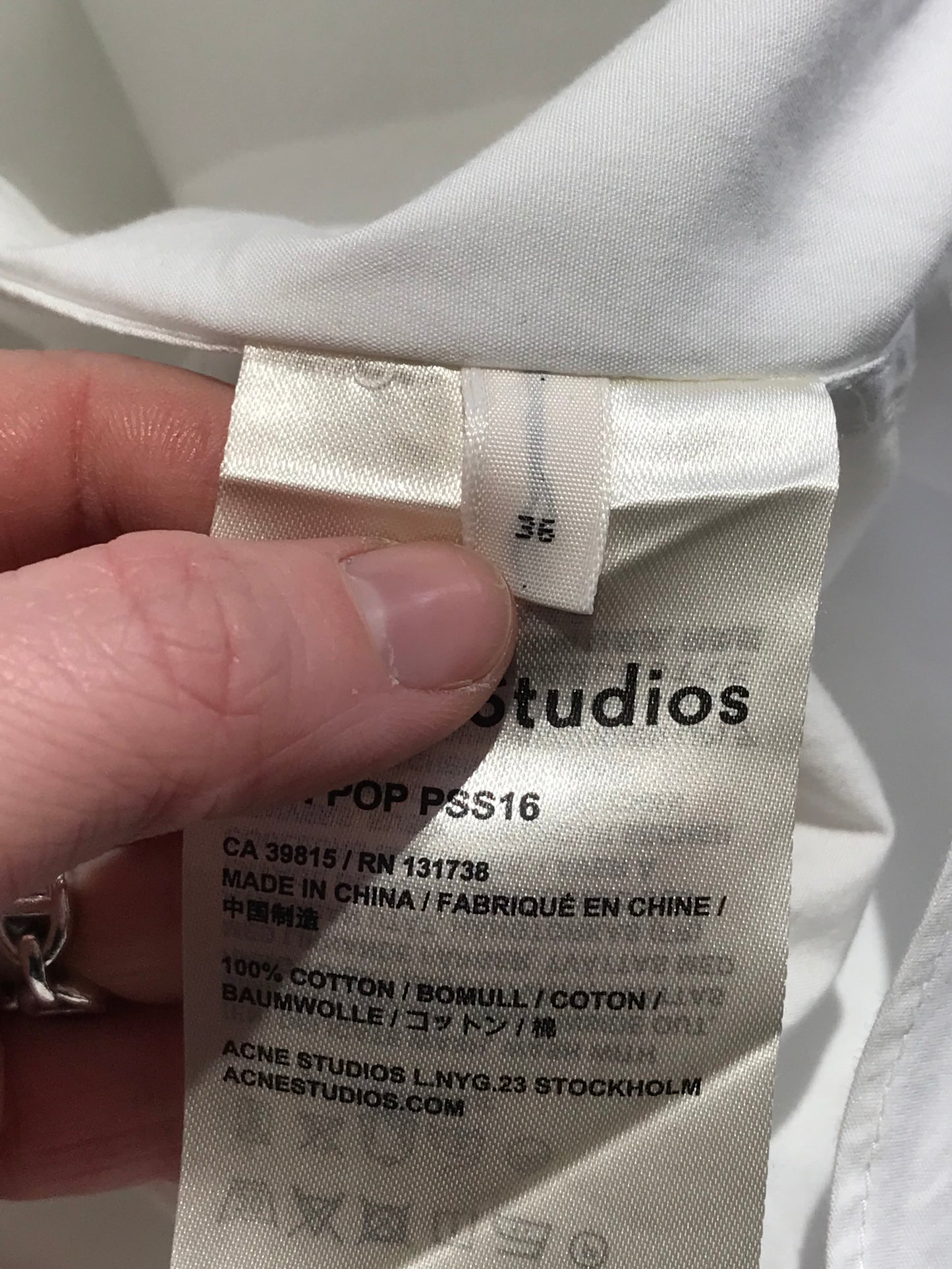 Blouse Acne Studios T.36