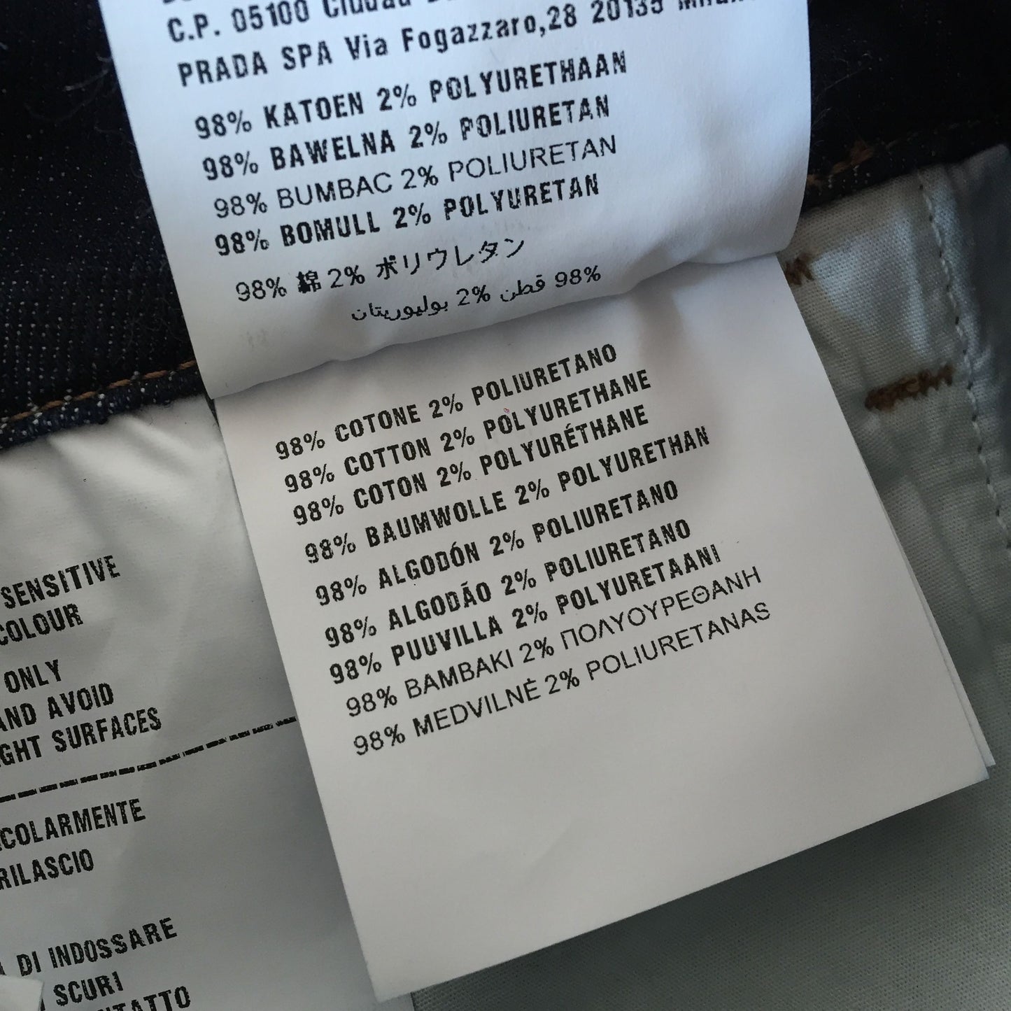 Jeans Prada T.25