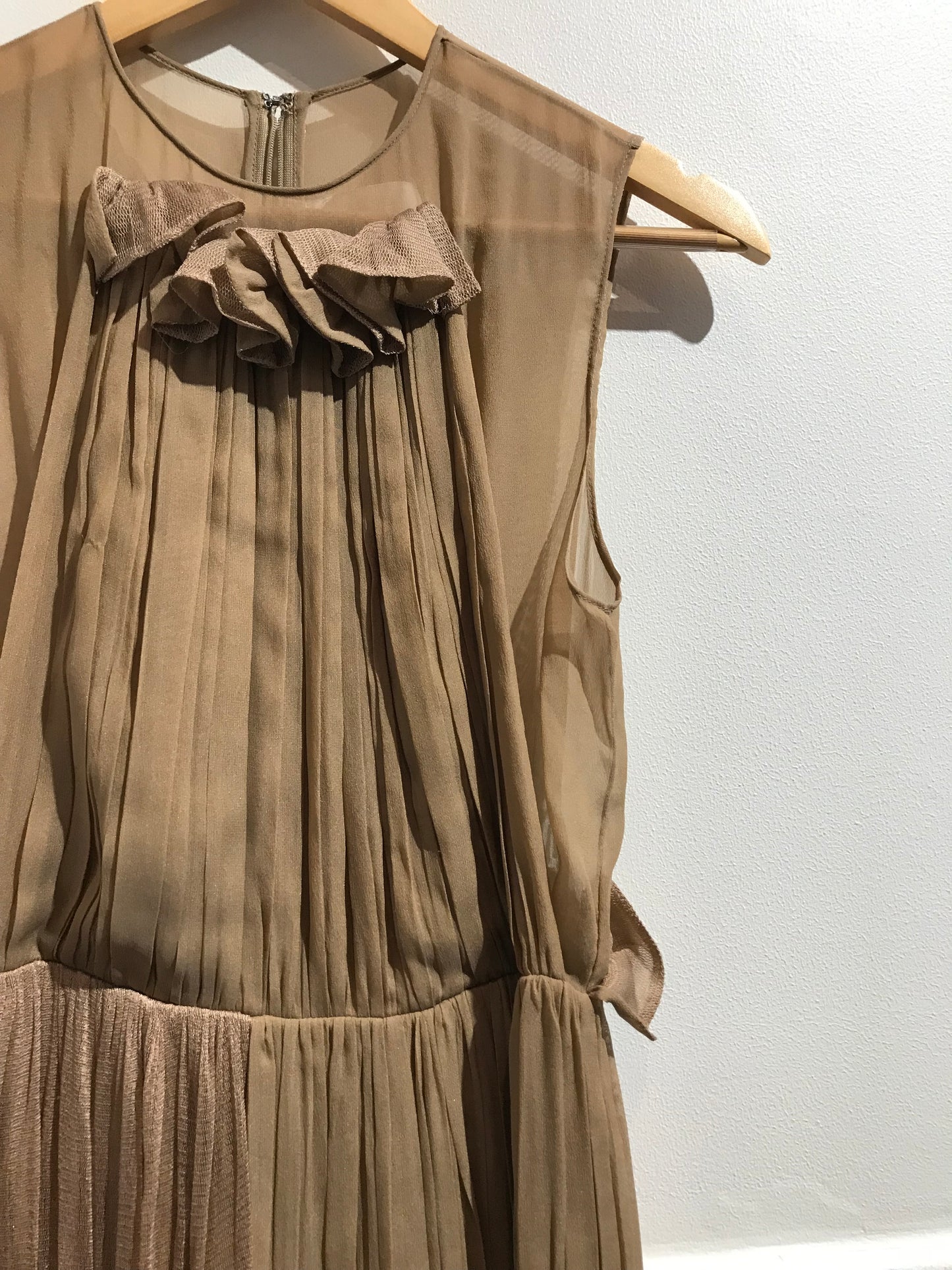 Robe Chloé beige T.34