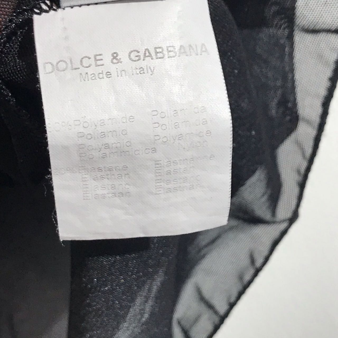 Top Dolce & Gabbana noir T.S