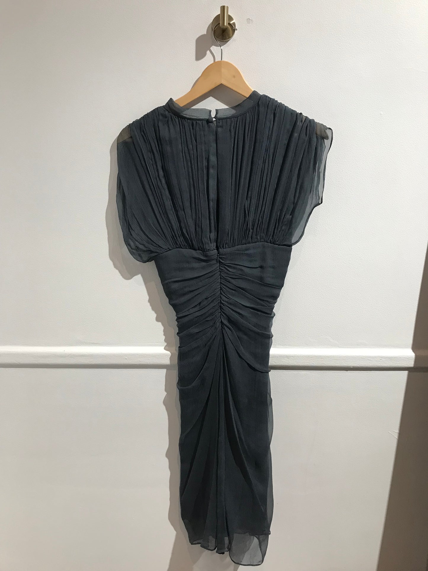 Robe Diane Von Furstenberg grise T.0