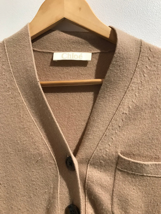 Gilet Chloé beige T.XS