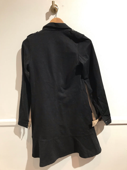 Trench Burberry noir T.12 ans