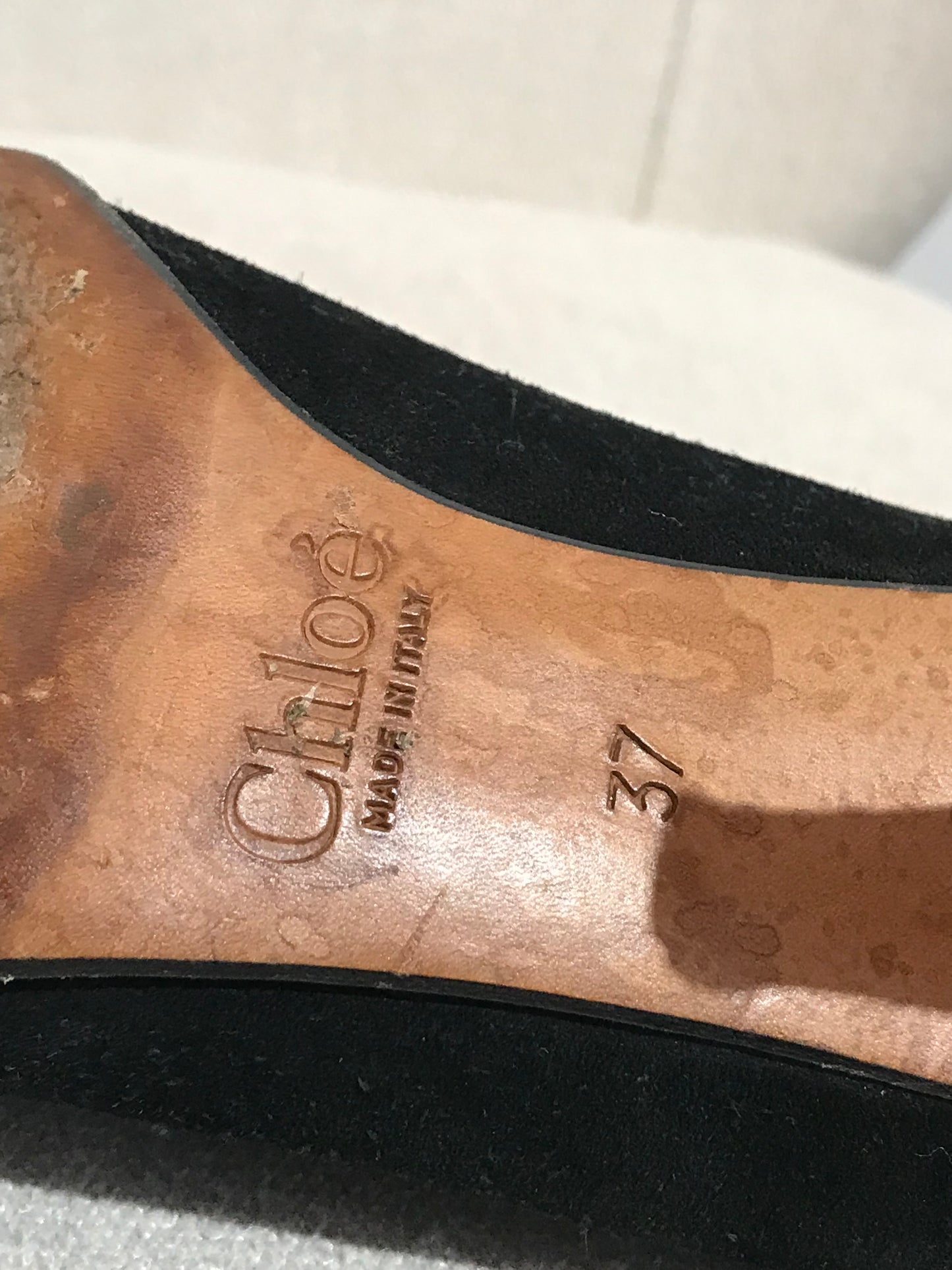 Escarpins Chloé noirs T.37
