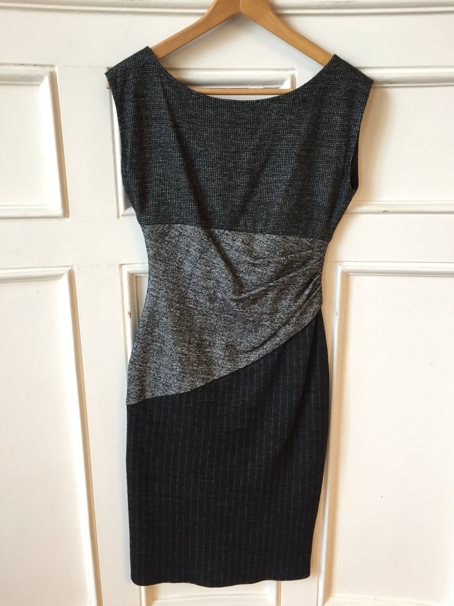 Robe Diane Von Furstenberg grise T.2