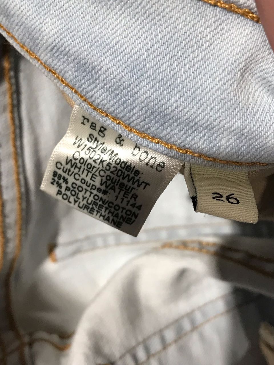 Jeans Rag & Bone T.26