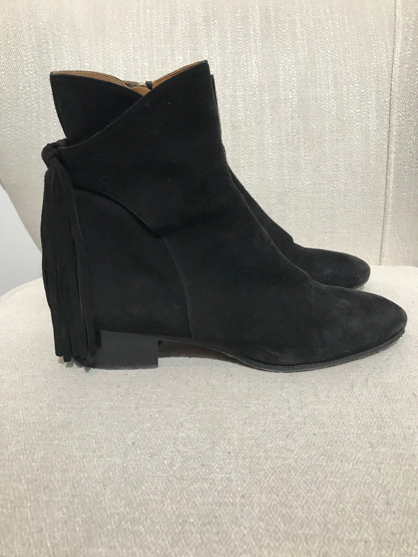 Boots Chloé noires T.37