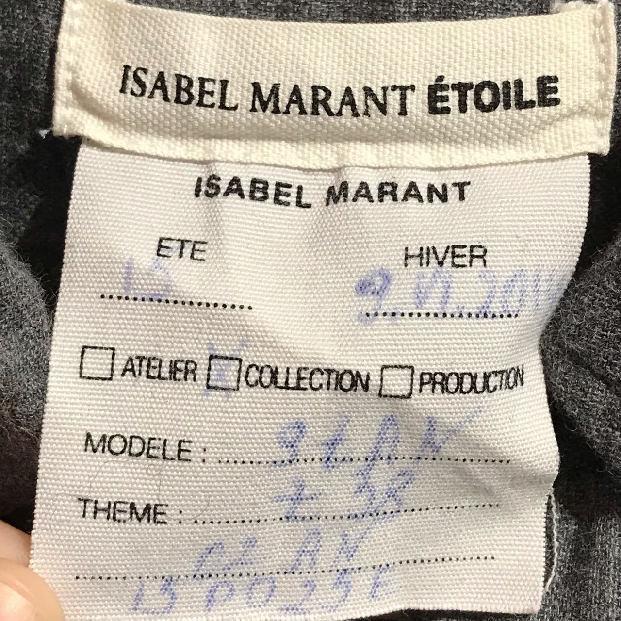 Chemise Isabel Marant grise T.S
