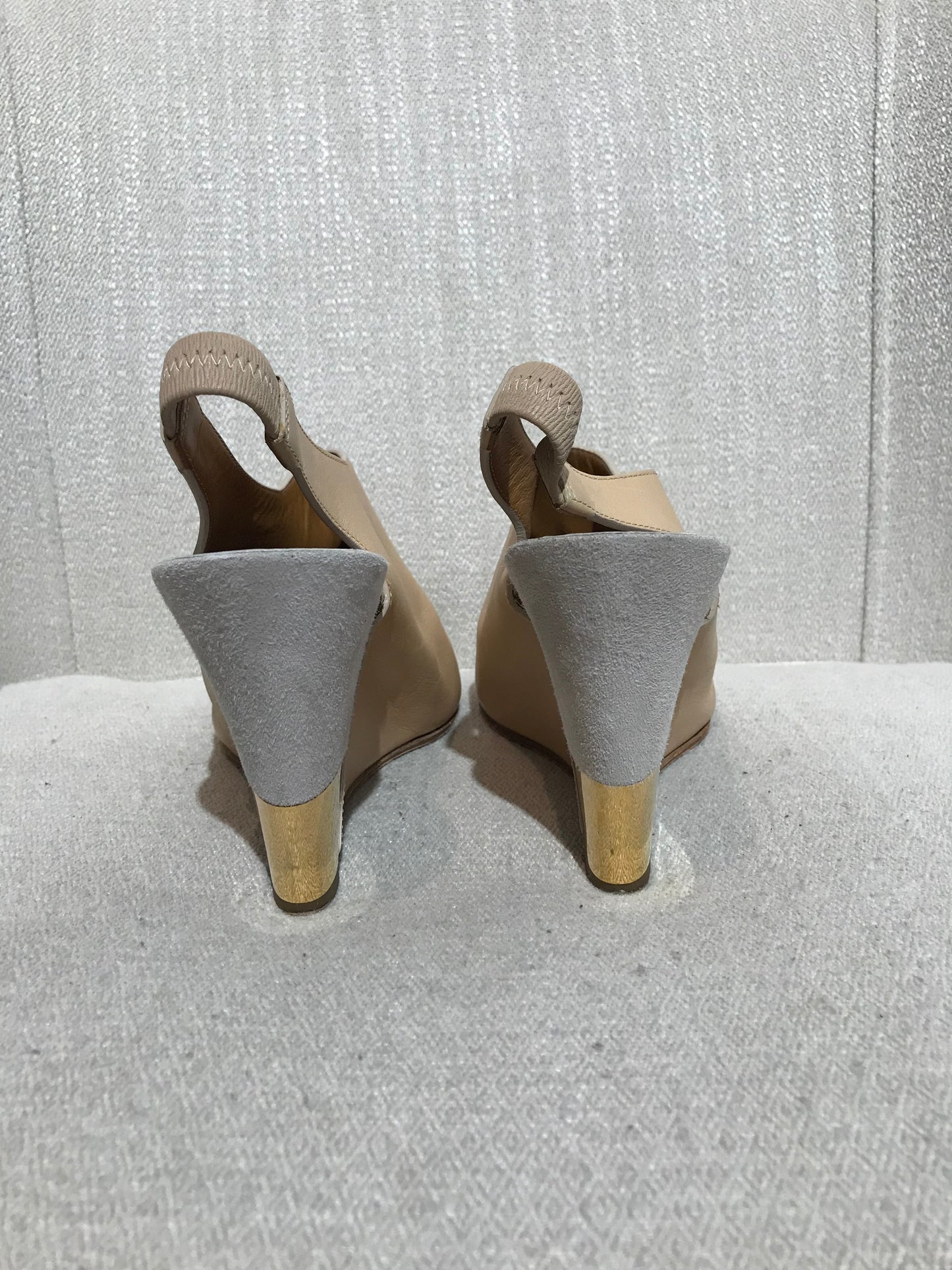 Escarpins Chloé beige T.36,5