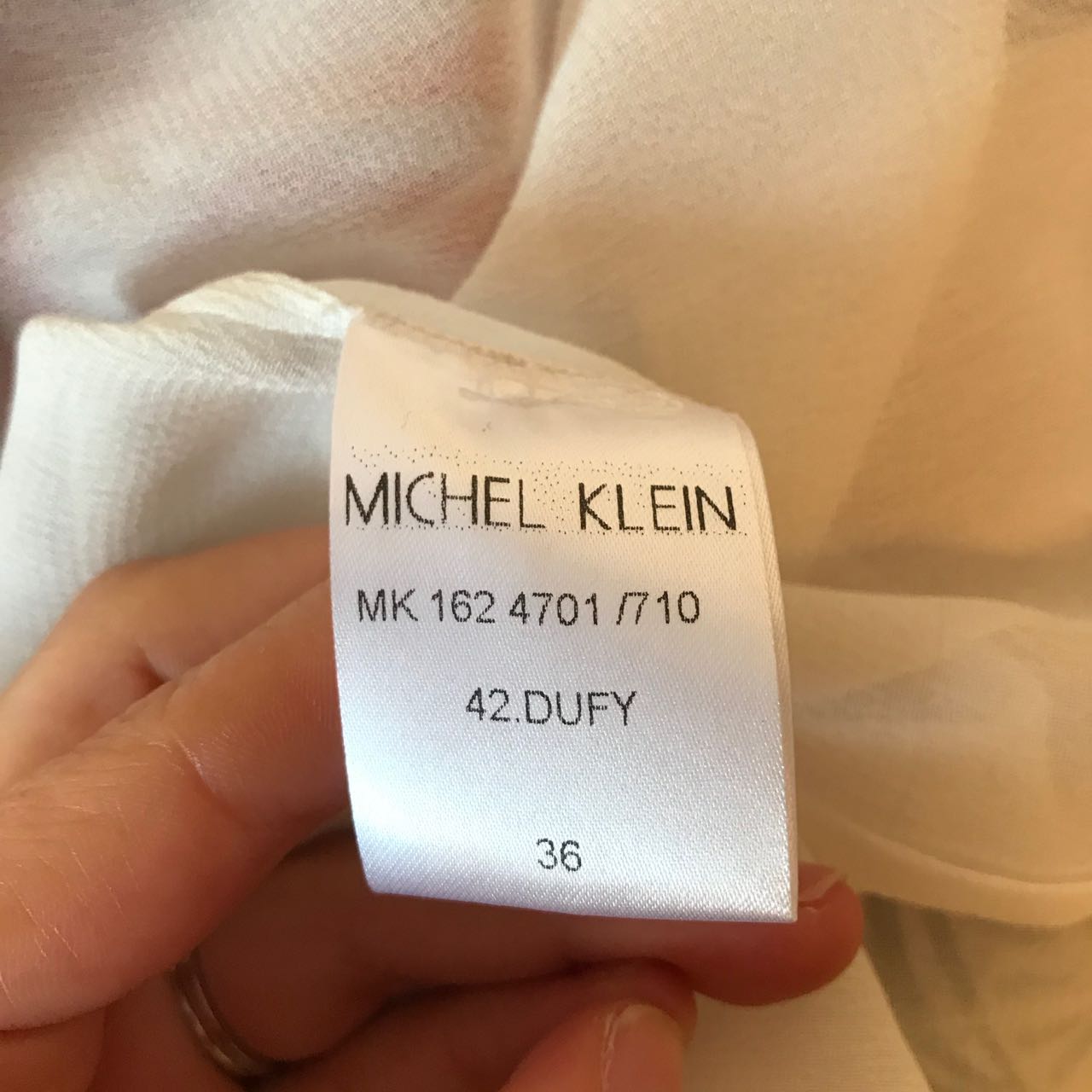 Robe Michel Klein T.36 NEUVE