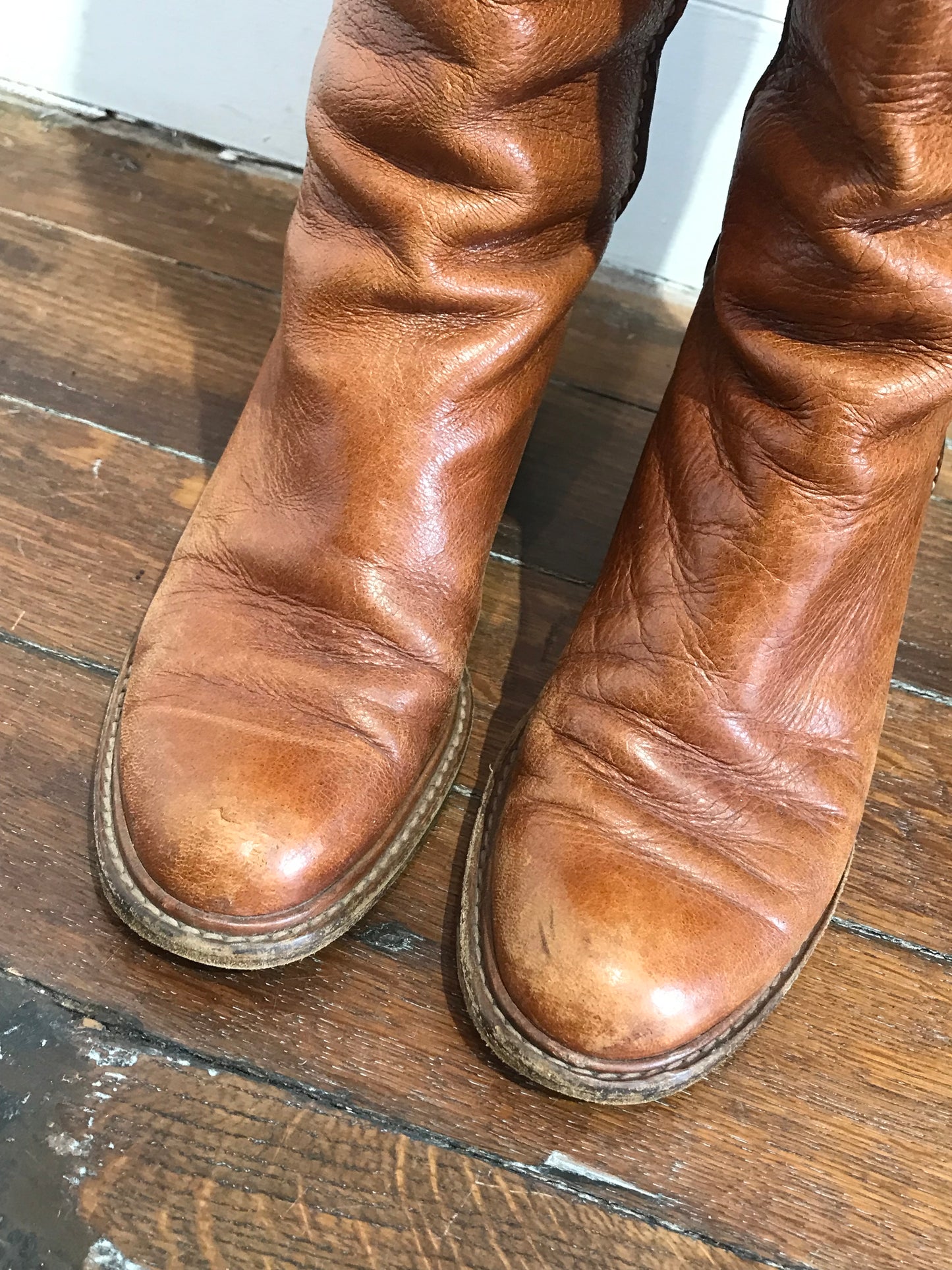 Bottes Chloé camel T.36