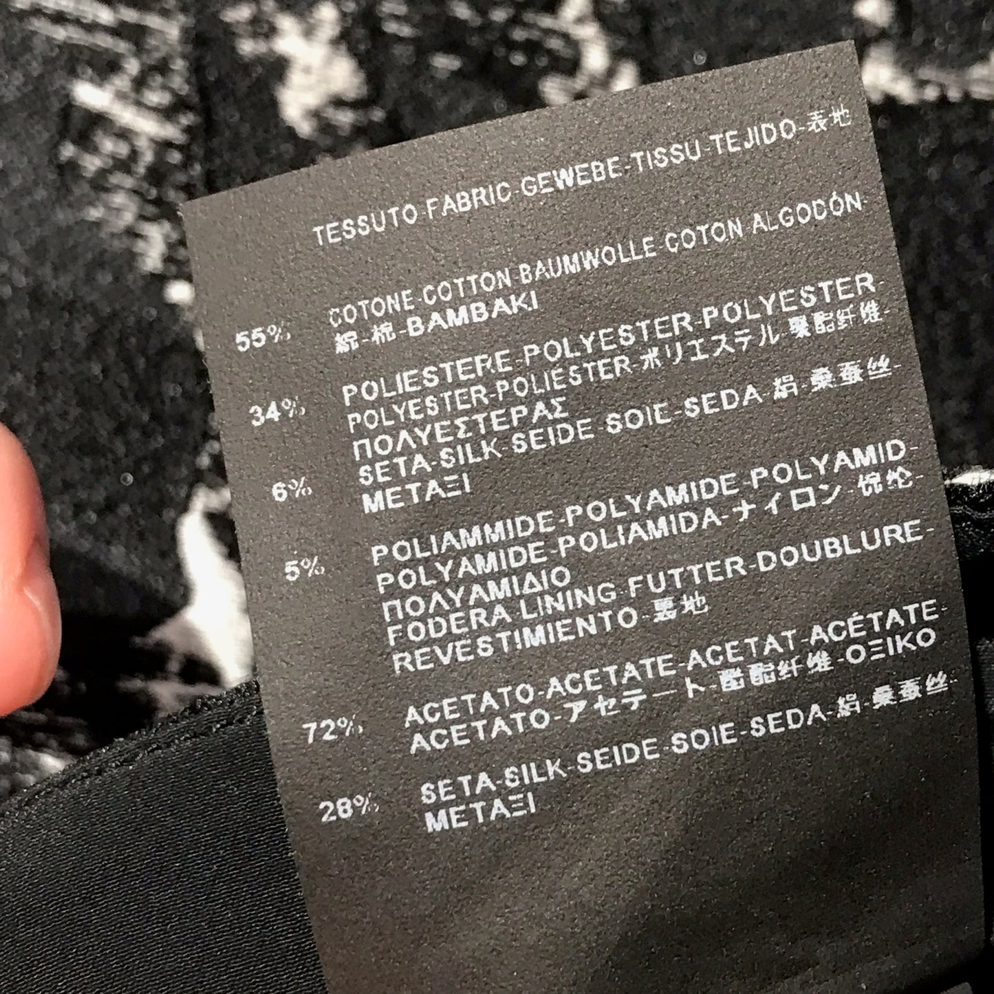 Short Balenciaga noire T.34