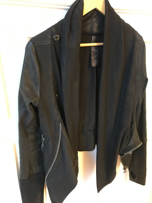 Veste Husdon en cuir T.S