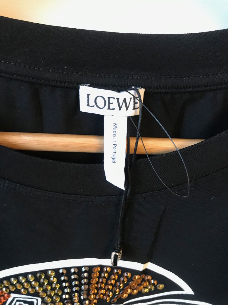 T-shirt Loewe noir T.M
