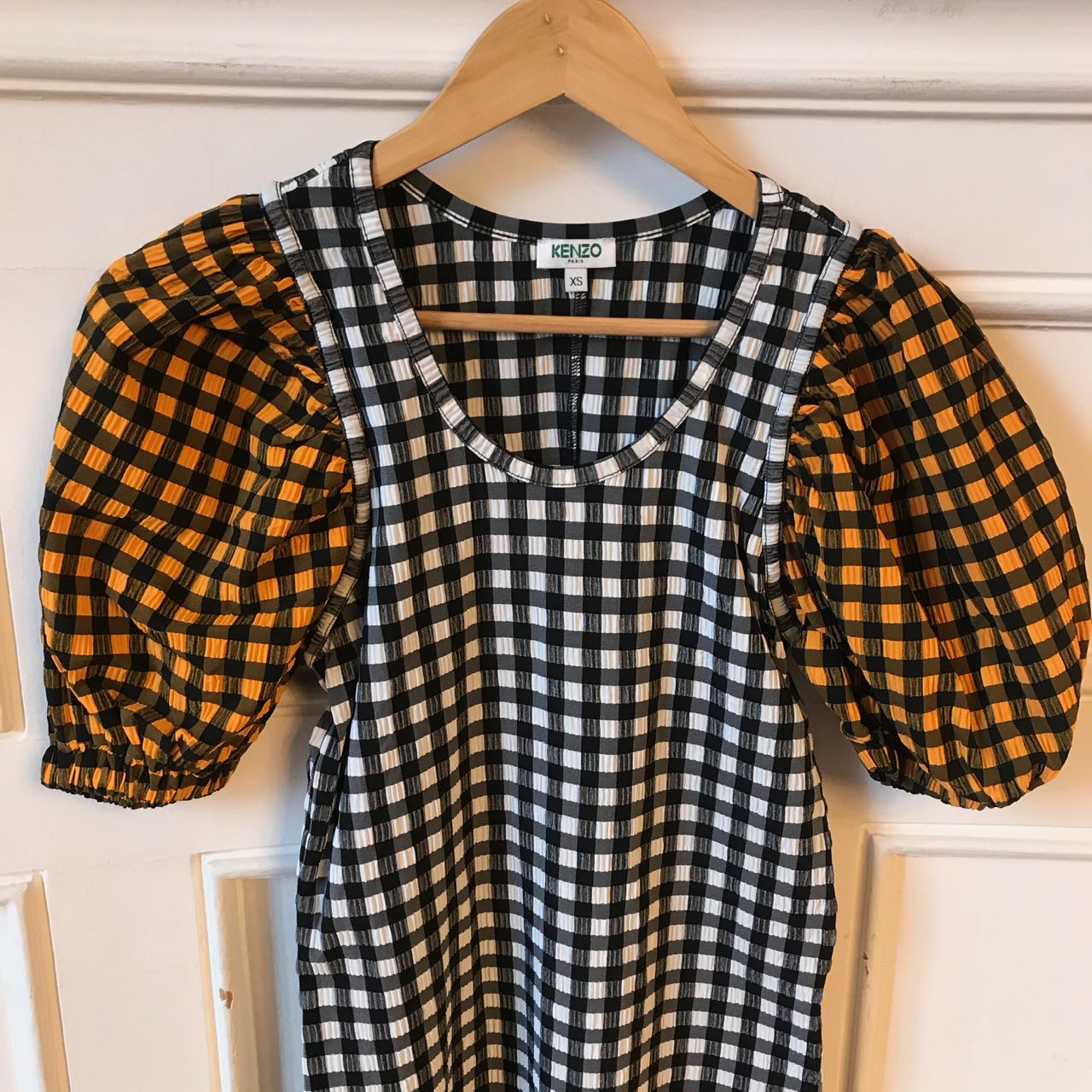 Robe Kenzo vichy T.XS