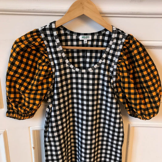 Robe Kenzo vichy T.XS