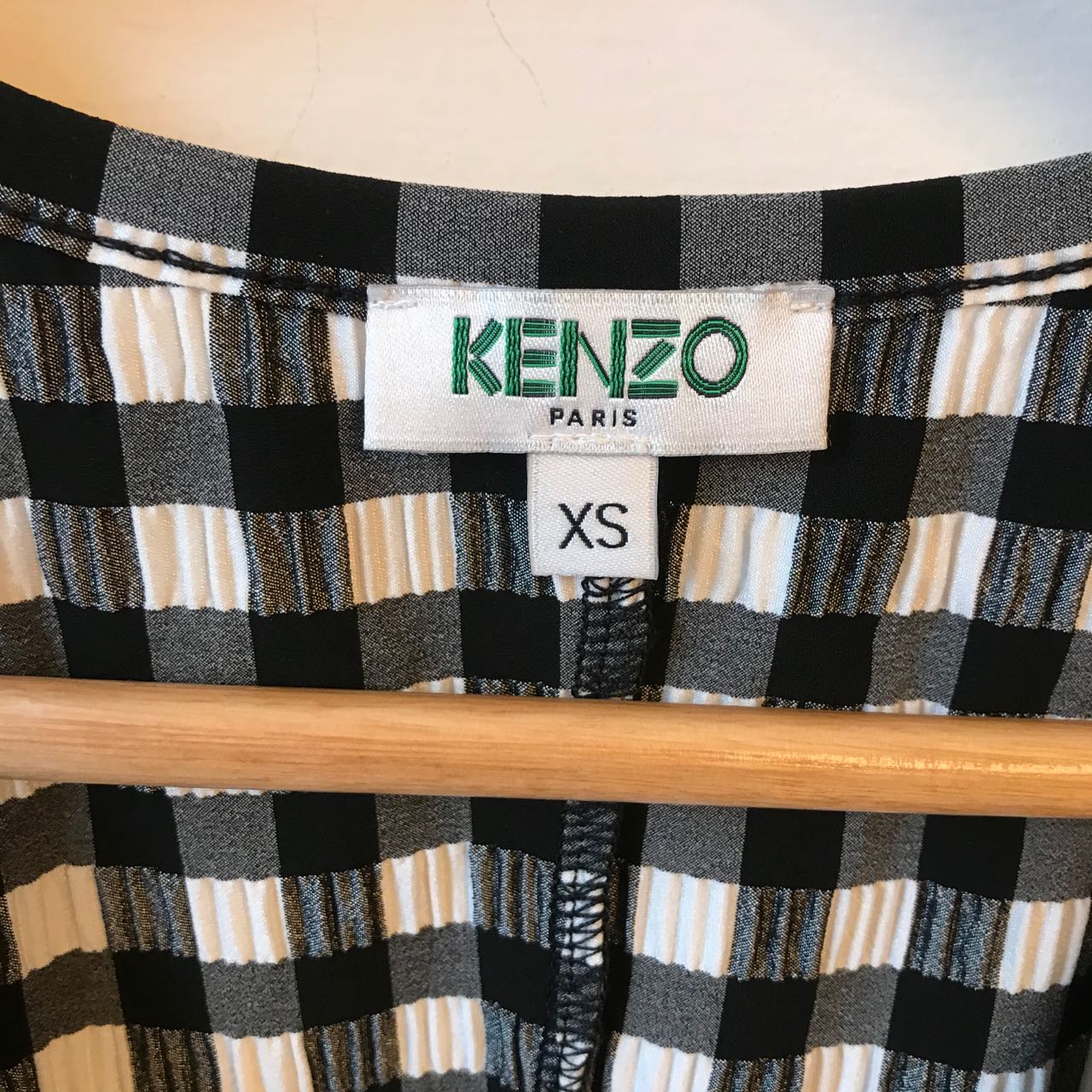 Robe Kenzo vichy T.XS