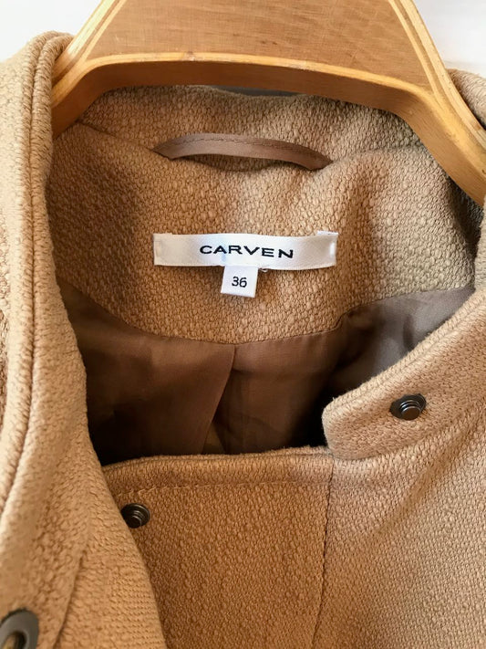 Blouson Carven beige T.36