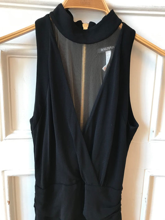 Combinaison Balmain Noire T.36