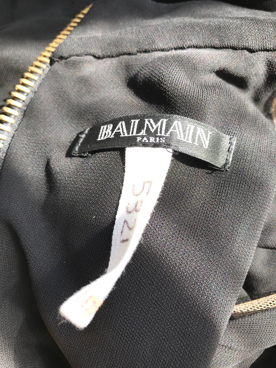 Combinaison Balmain Noire T.36