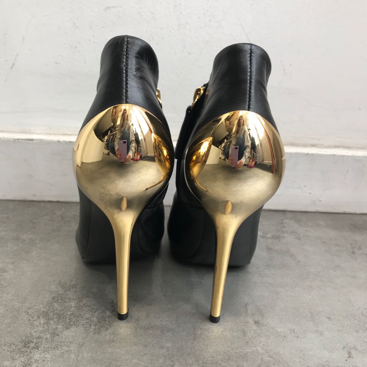 Boots Giuseppe Zanotti noires T.37,5
