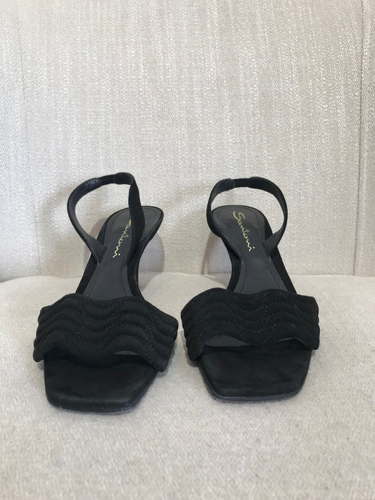 Sandales Santoni noires T.37