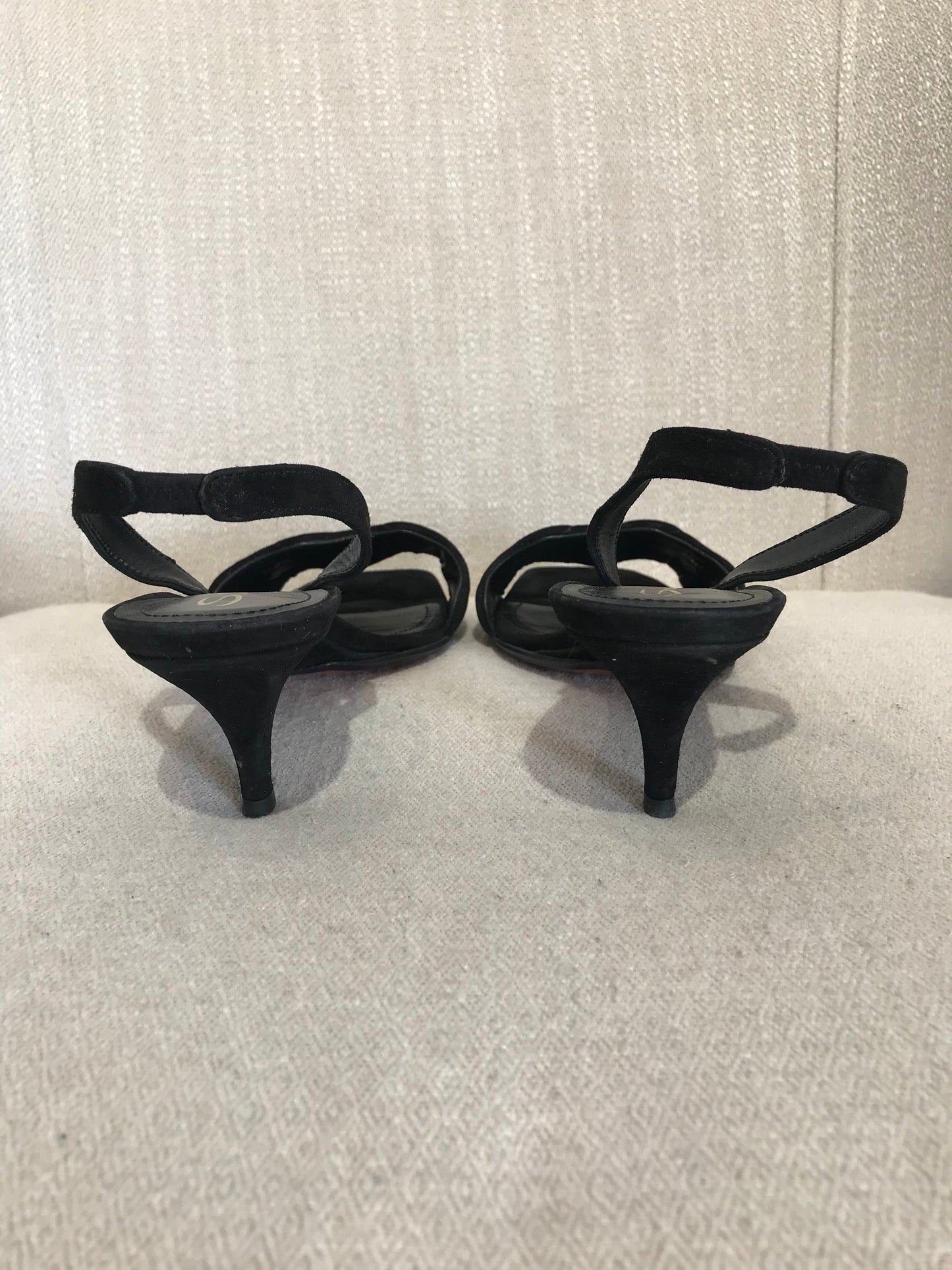 Sandales Santoni noires T.37