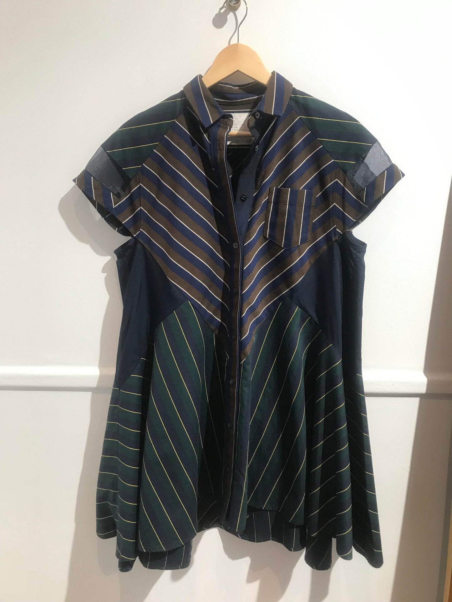 Robe Sacai à rayures T.1