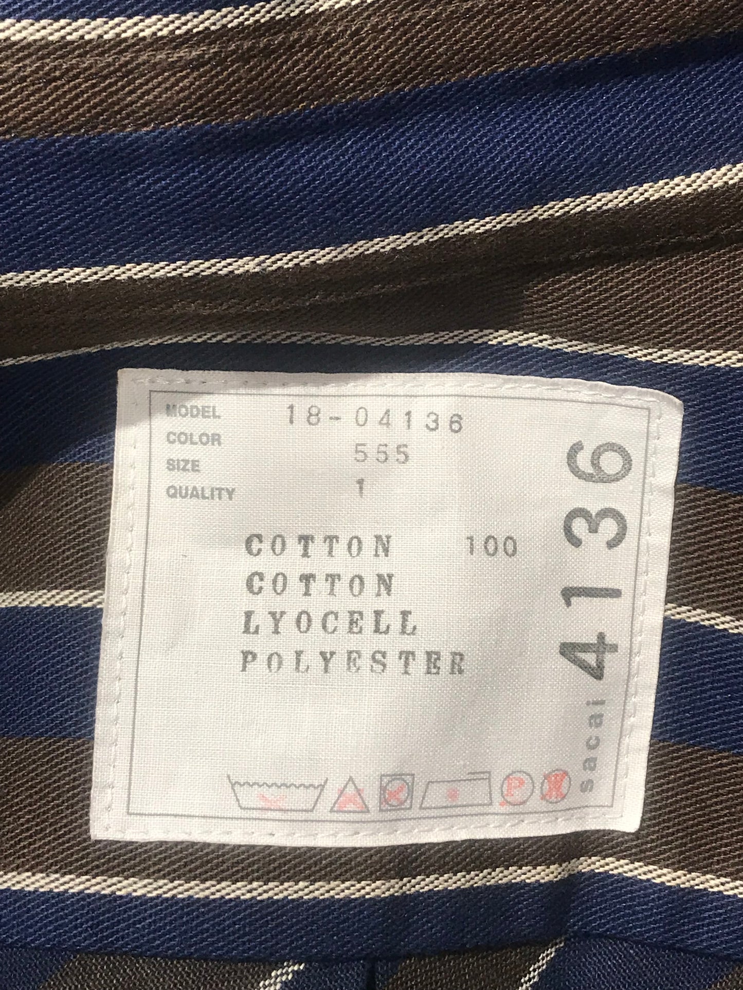 Robe Sacai à rayures T.1
