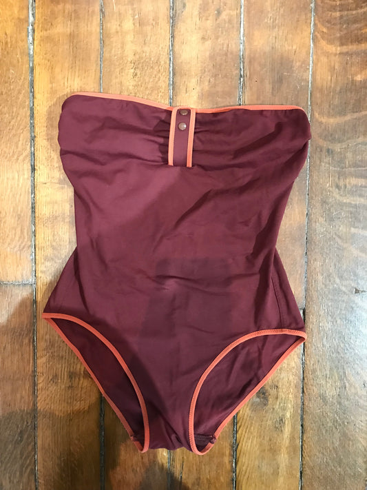Maillot de bain Eres bordeaux