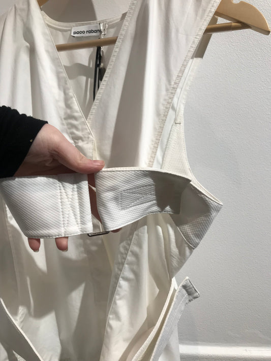 Top Paco Rabanne blanc T.36 NEUF
