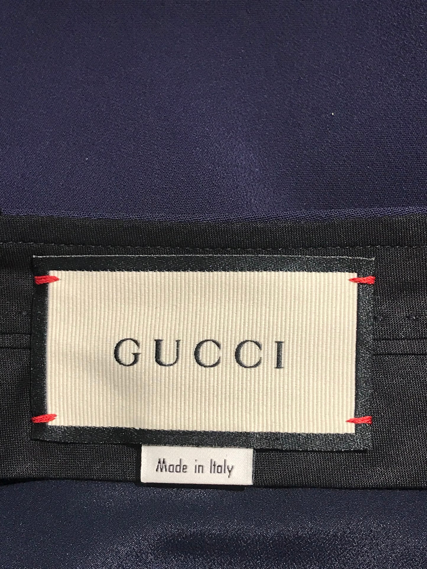 Pantalon Gucci bleu marine T.34