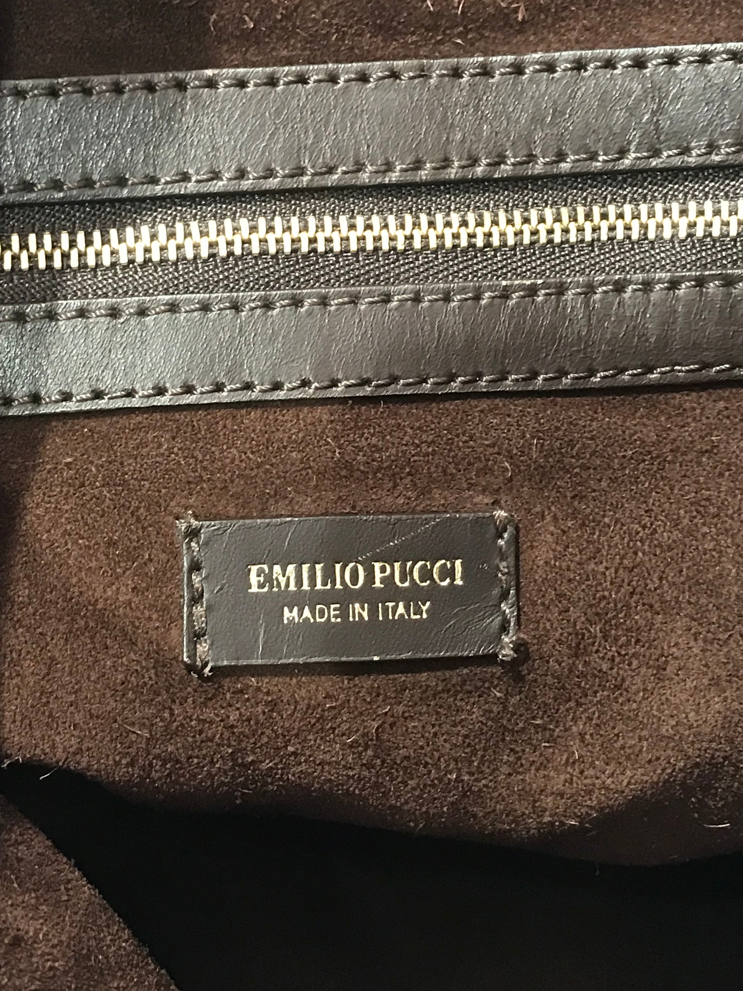 Sac Emilio Pucci fourrure