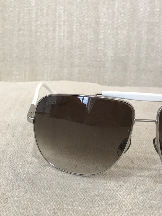 Lunettes Gucci blanches