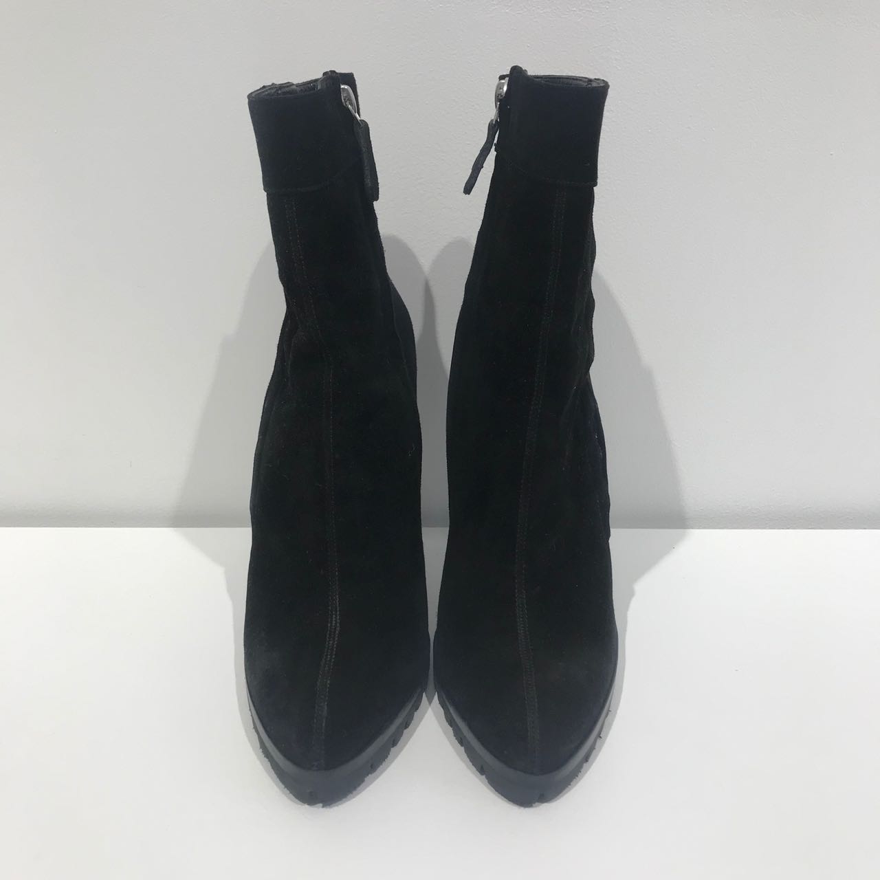 Boots Versace noires T.36