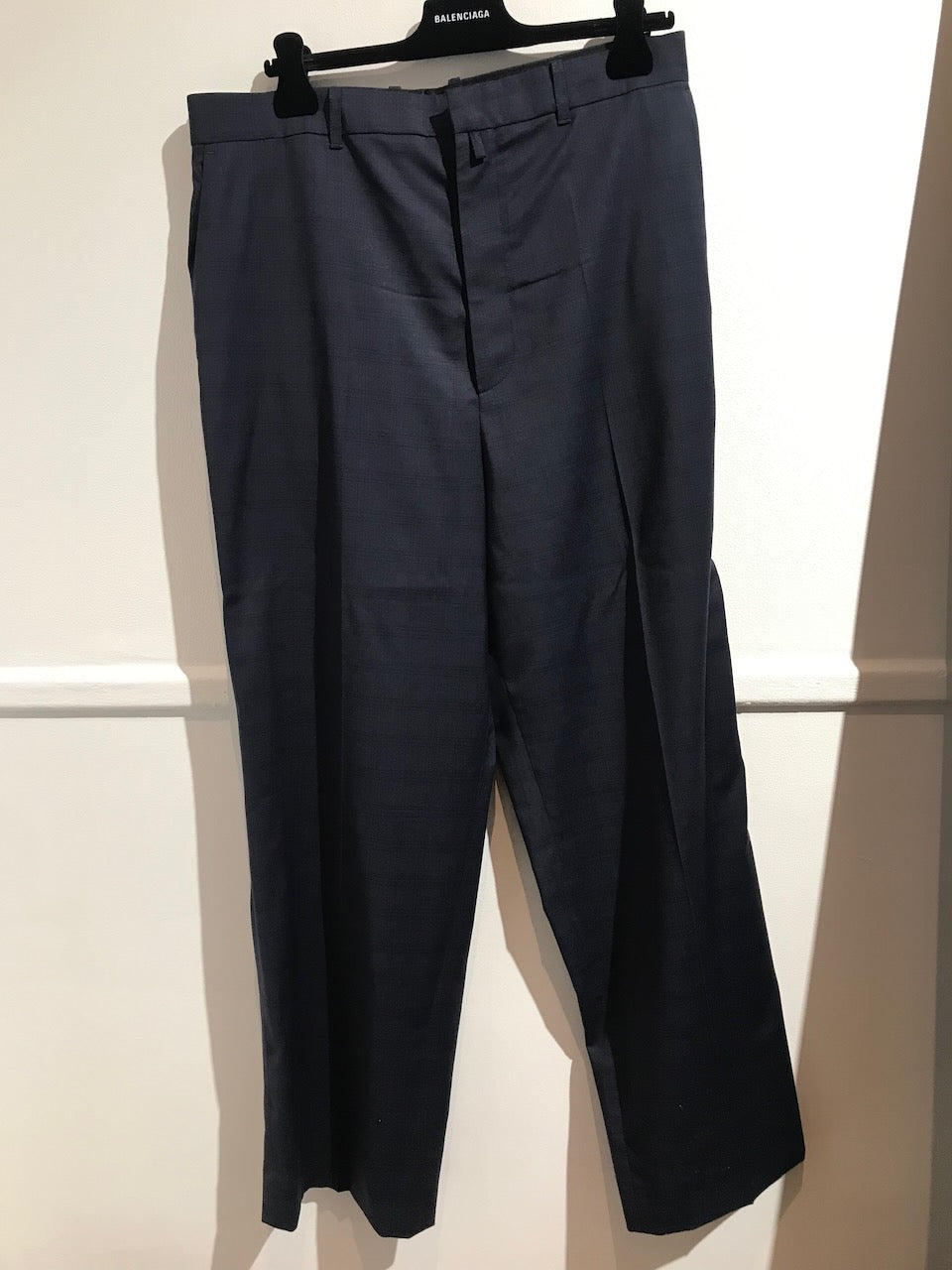 Pantalon Balenciaga Bleu marine T.38
