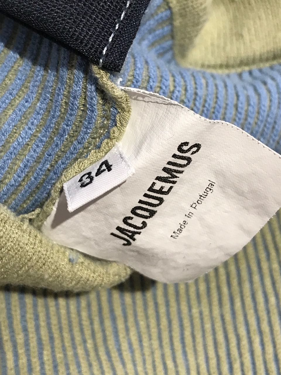 Short Jacquemus vert T.34