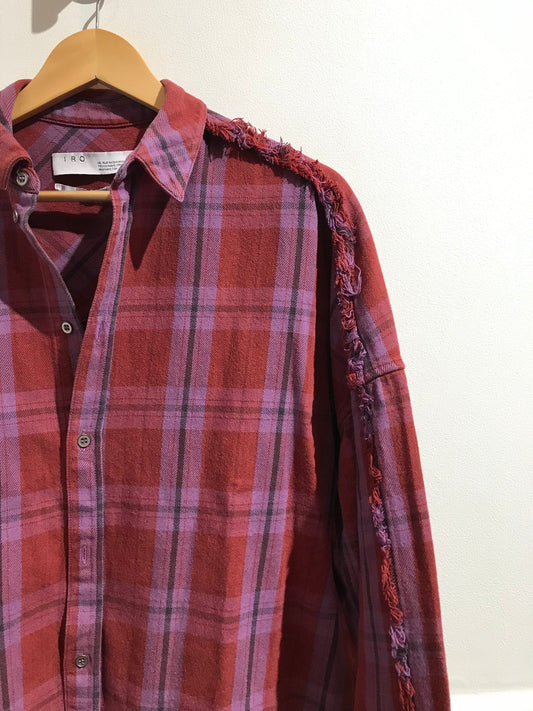 Chemise Iro carreaux T.36