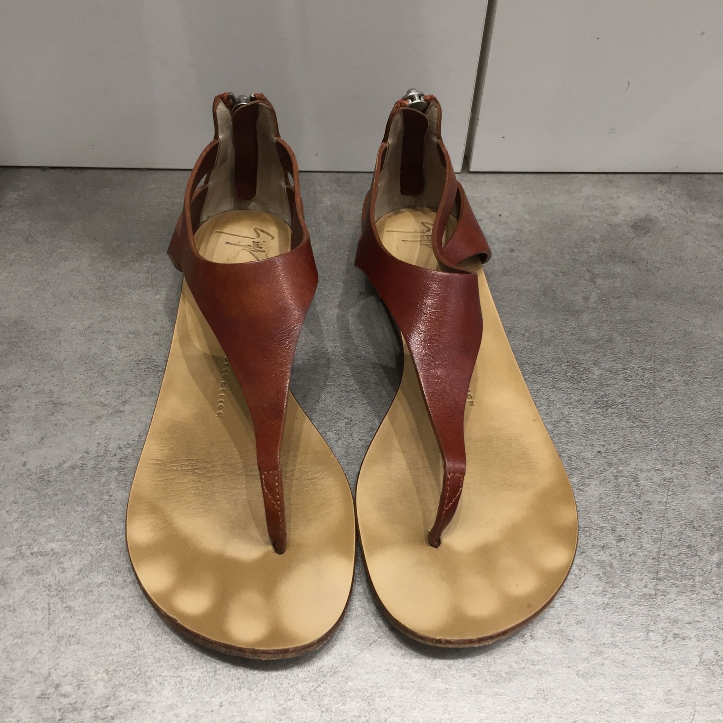 Sandales Giuseppe Zanotti marrons T.37