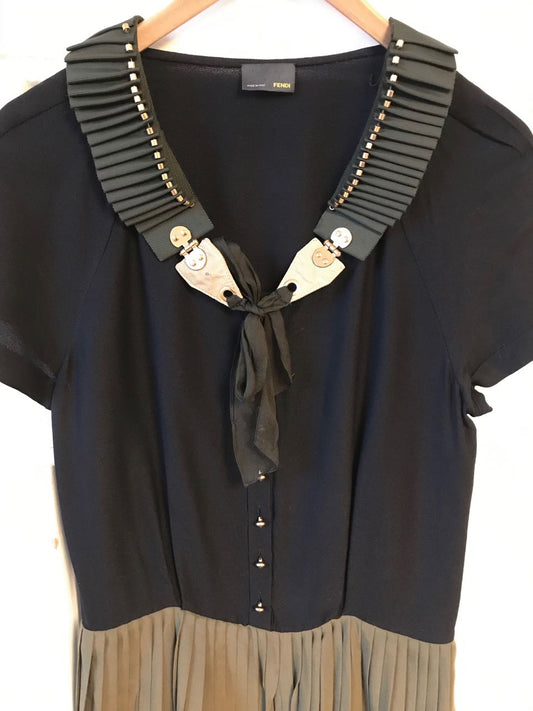 Robe Fendi kaki T.40