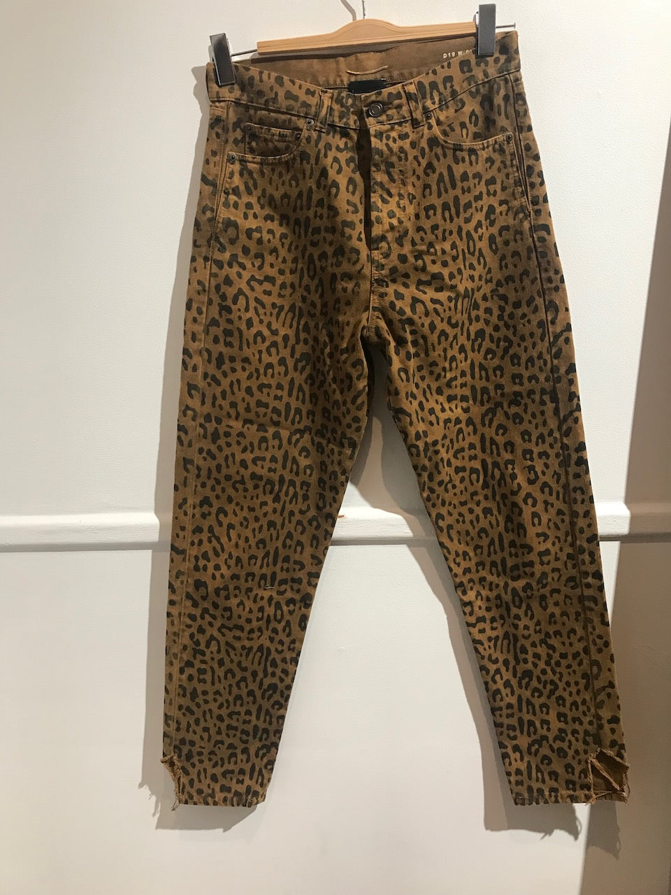 Jeans Saint Laurent leopard T.29