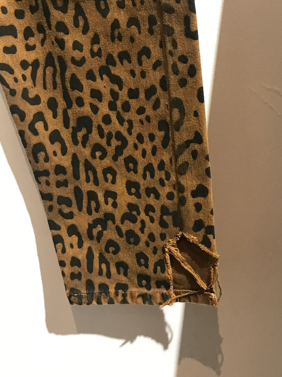 Jeans Saint Laurent leopard T.29