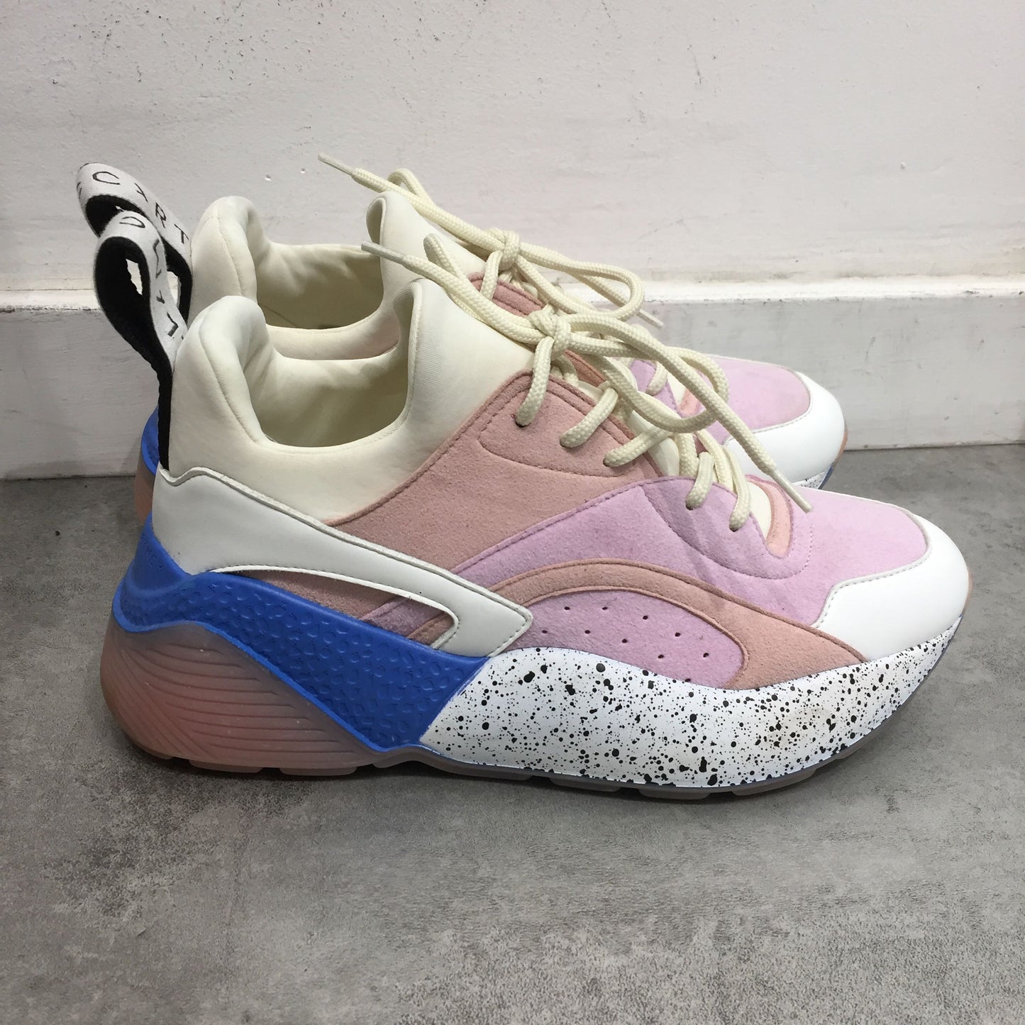 Baskets Stella McCartney roses T.36