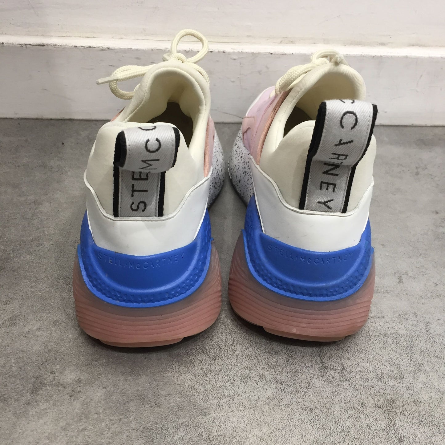 Baskets Stella McCartney roses T.36